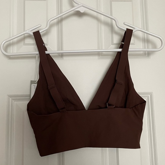Everlane Re New Bra Dark Tan Size Small - Picture 4 of 7